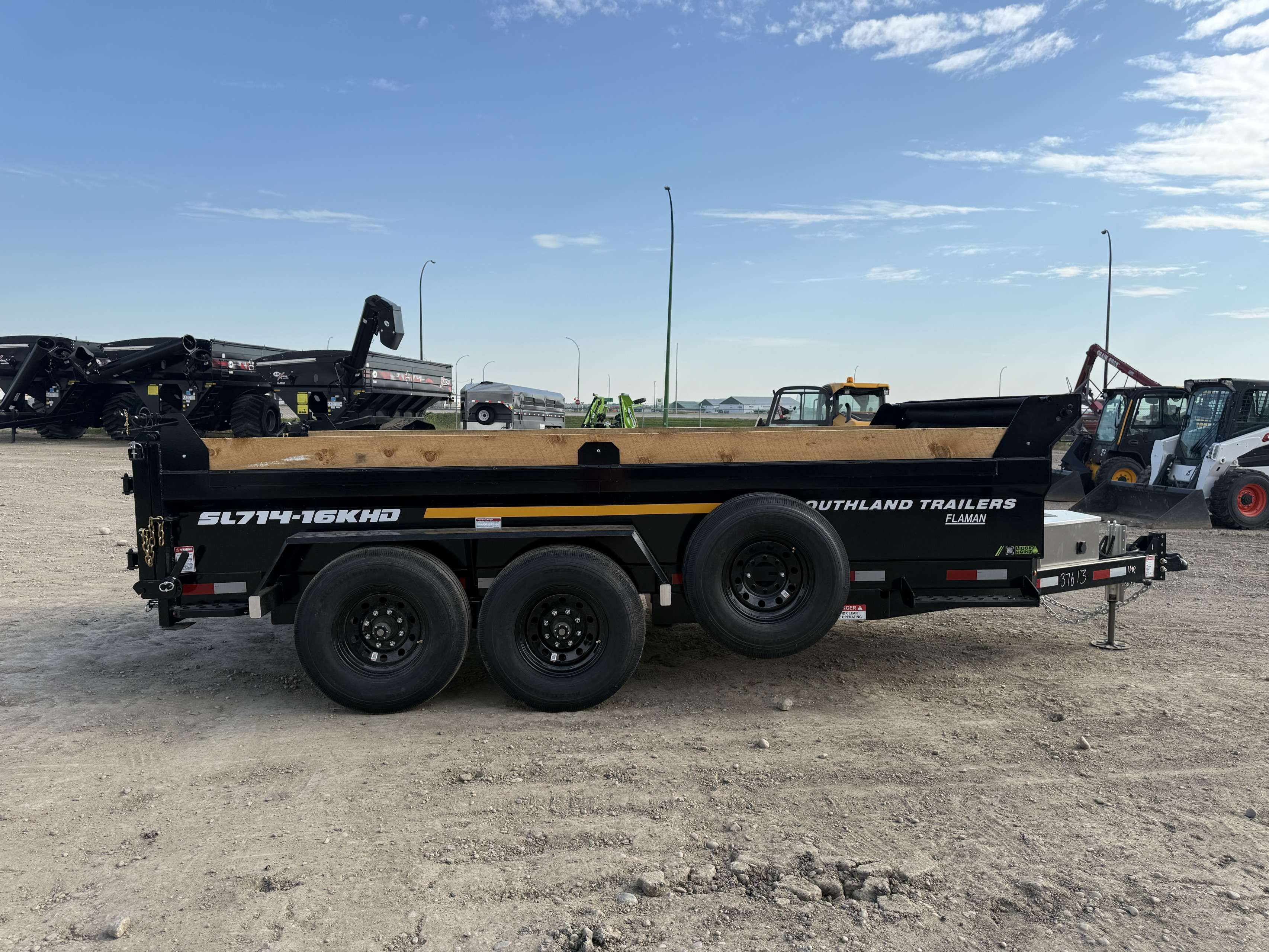 2026 Southland 16K 7' x 14' Heavy Duty Dump Trailer