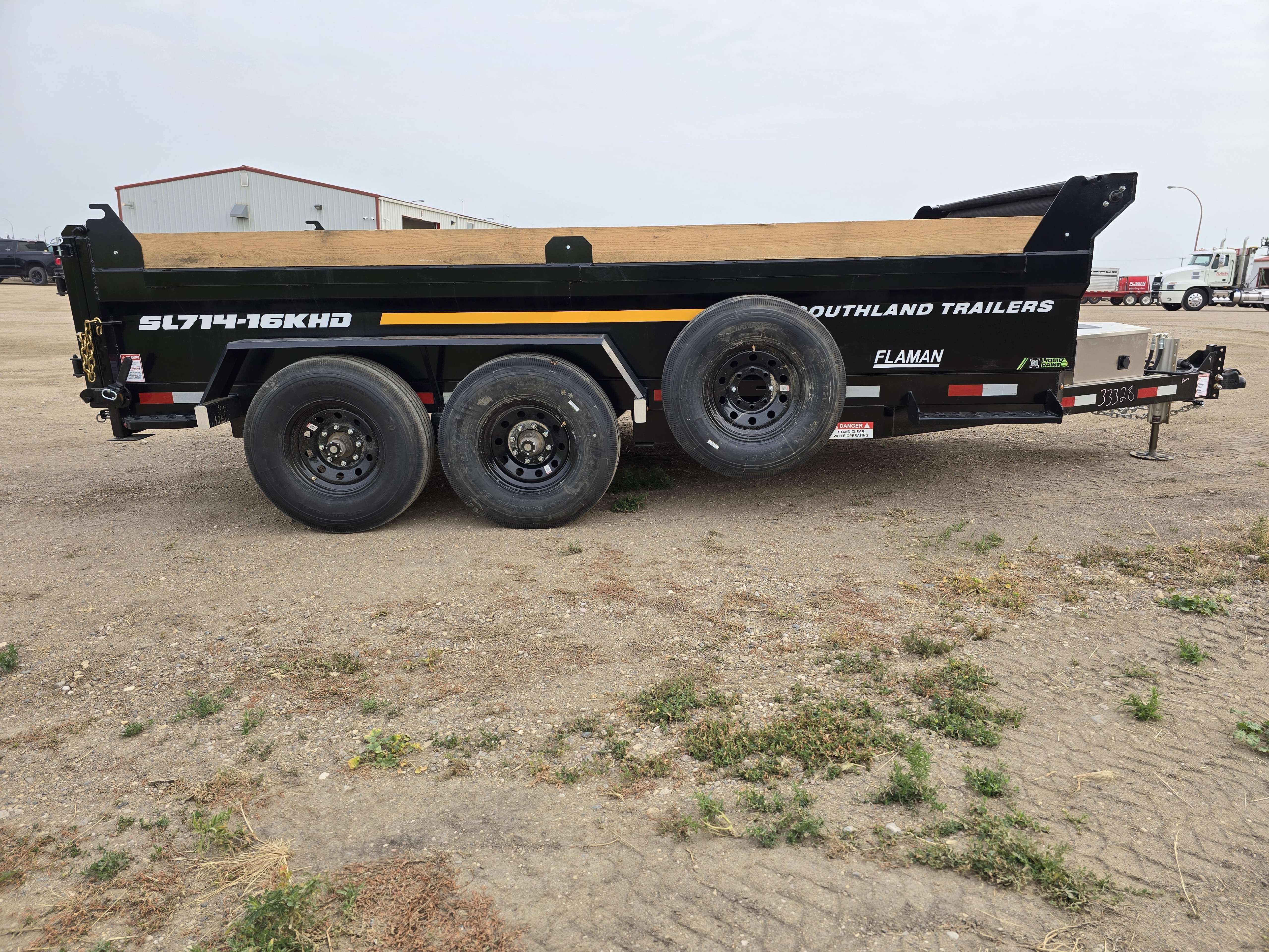2026 Southland 16K 7' x 14' Heavy Duty Dump Trailer