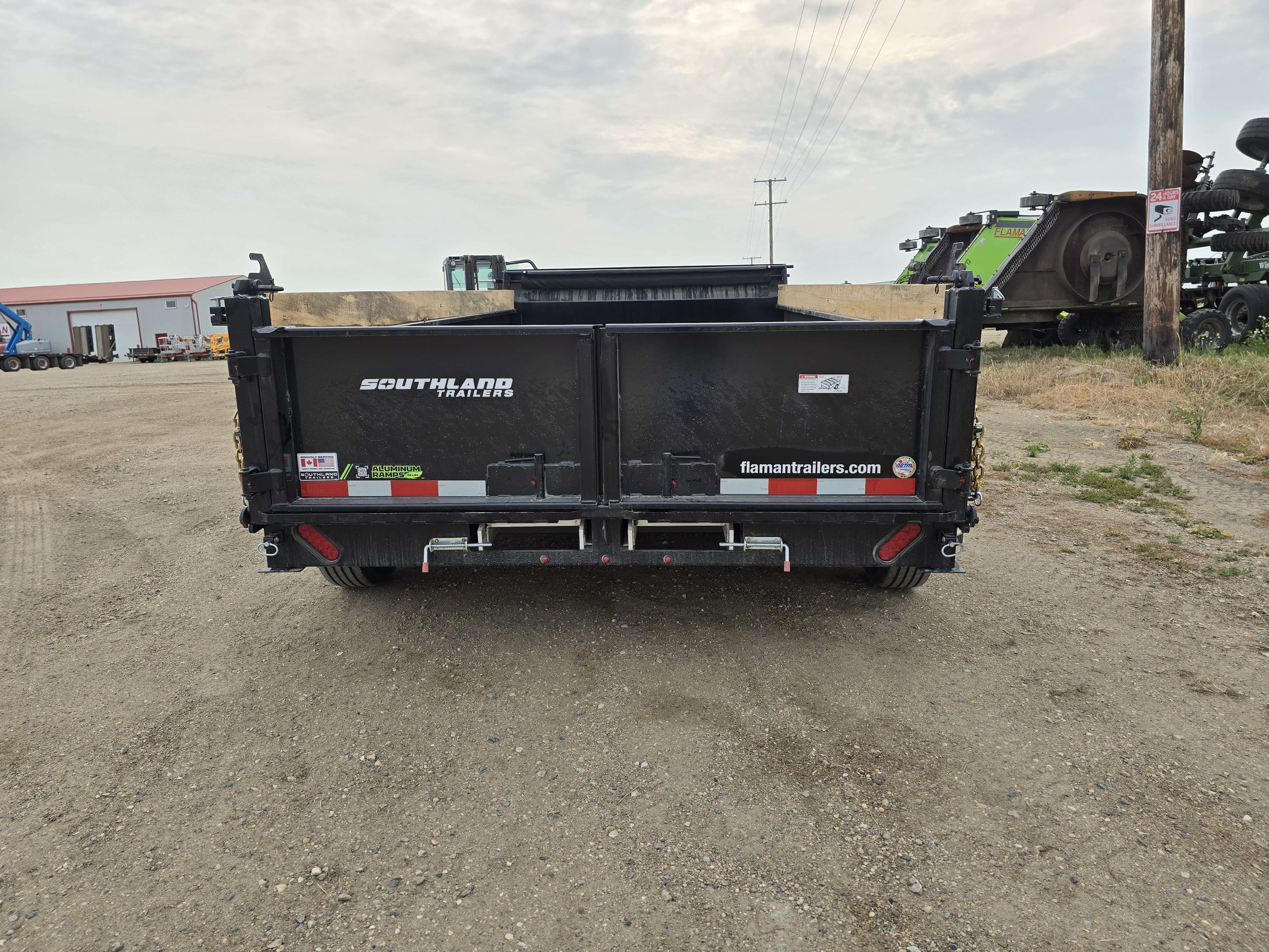 2026 Southland 16K 7' x 14' Heavy Duty Dump Trailer