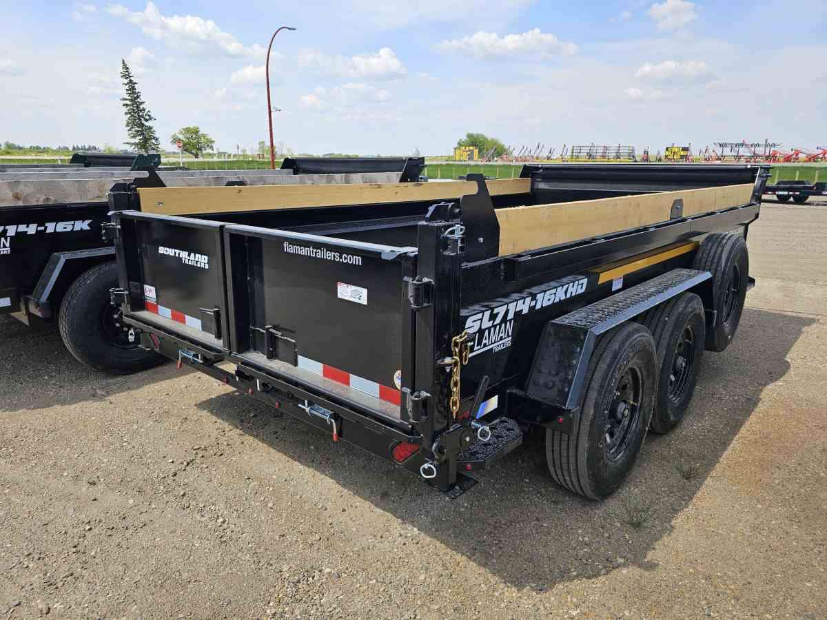 2026 Southland 16K 7' x 14' Heavy Duty Dump Trailer