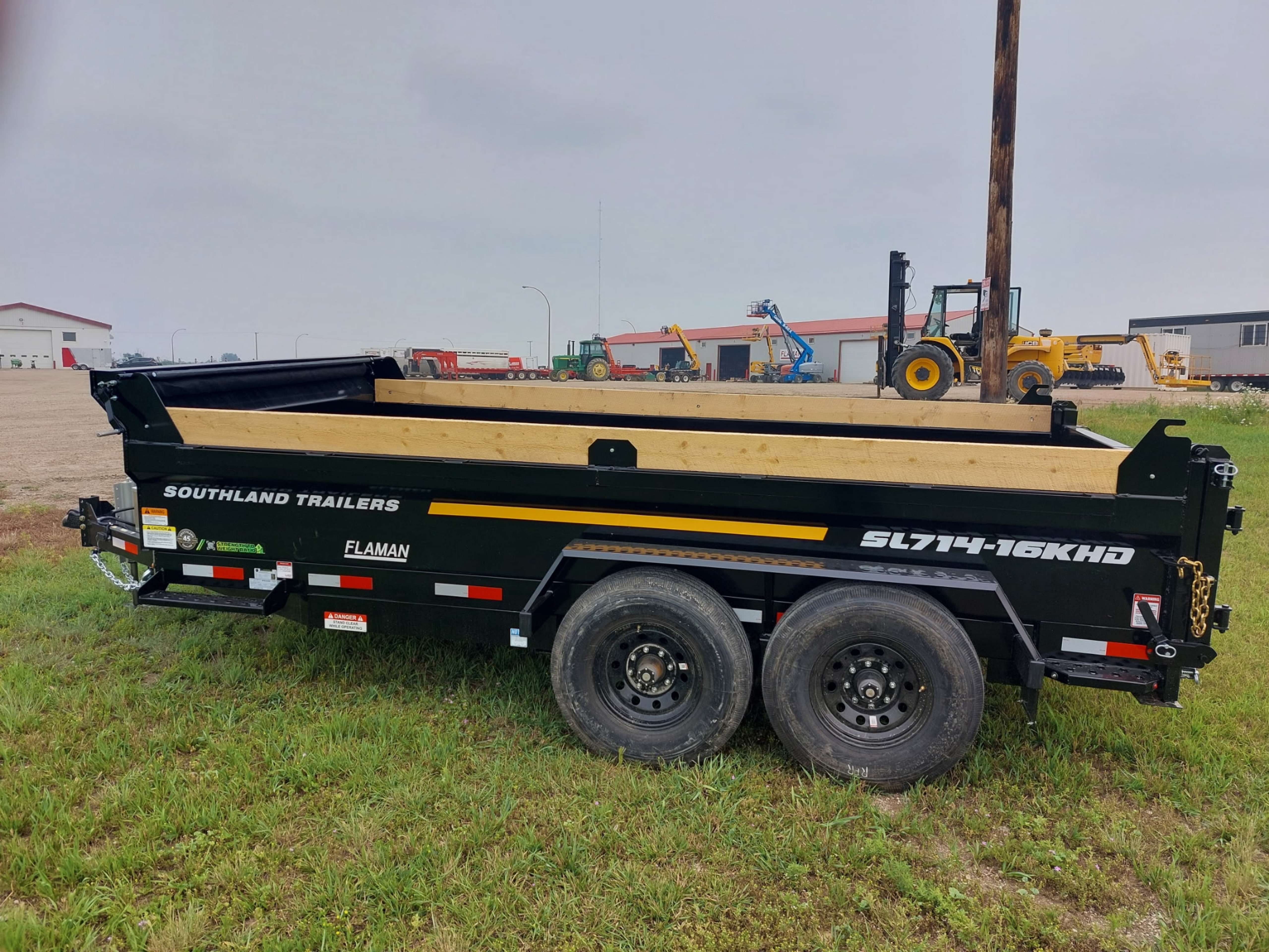2026 Southland 16K 7' x 14' Heavy Duty Dump Trailer