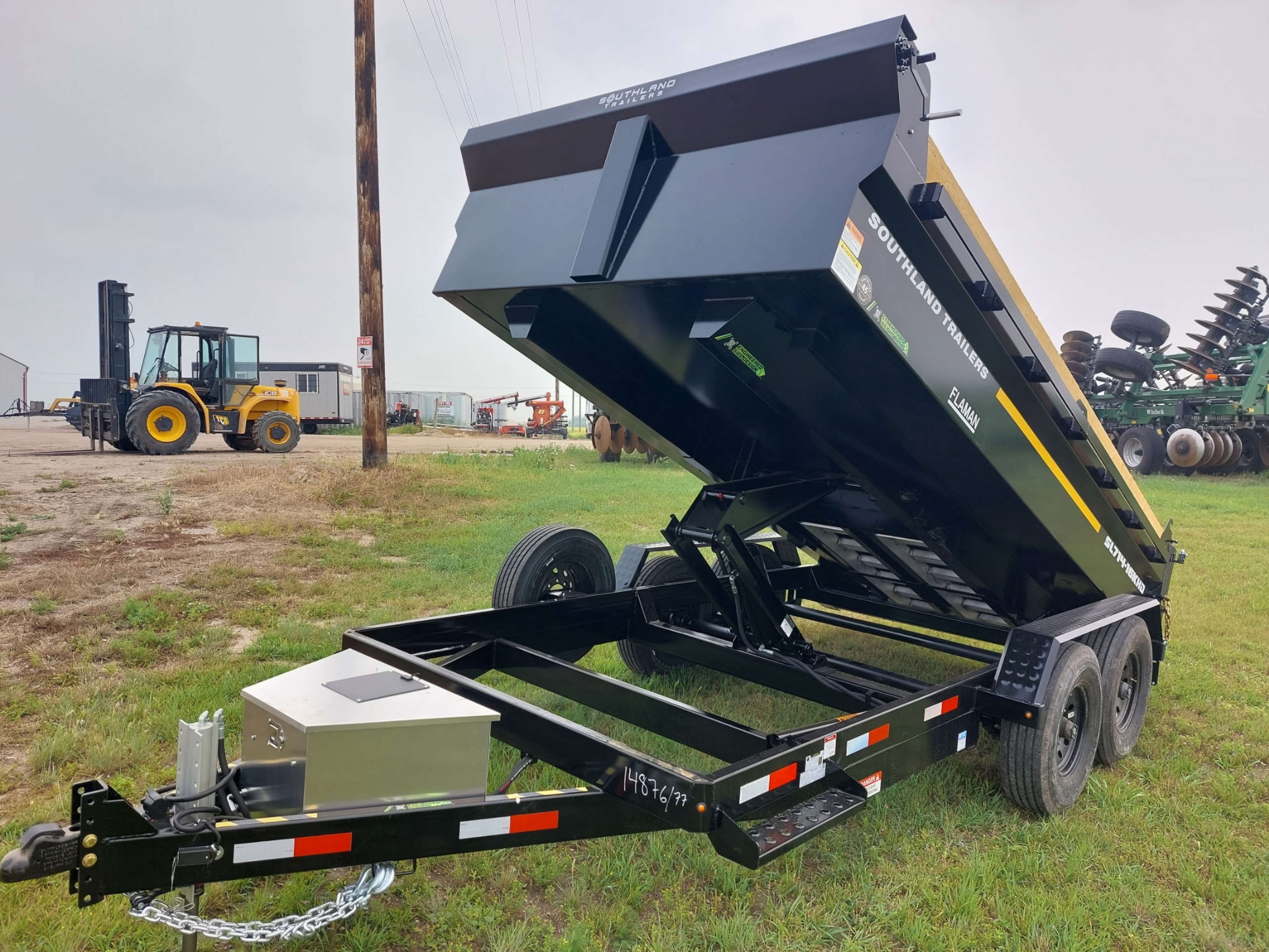 2026 Southland 16K 7' x 14' Heavy Duty Dump Trailer