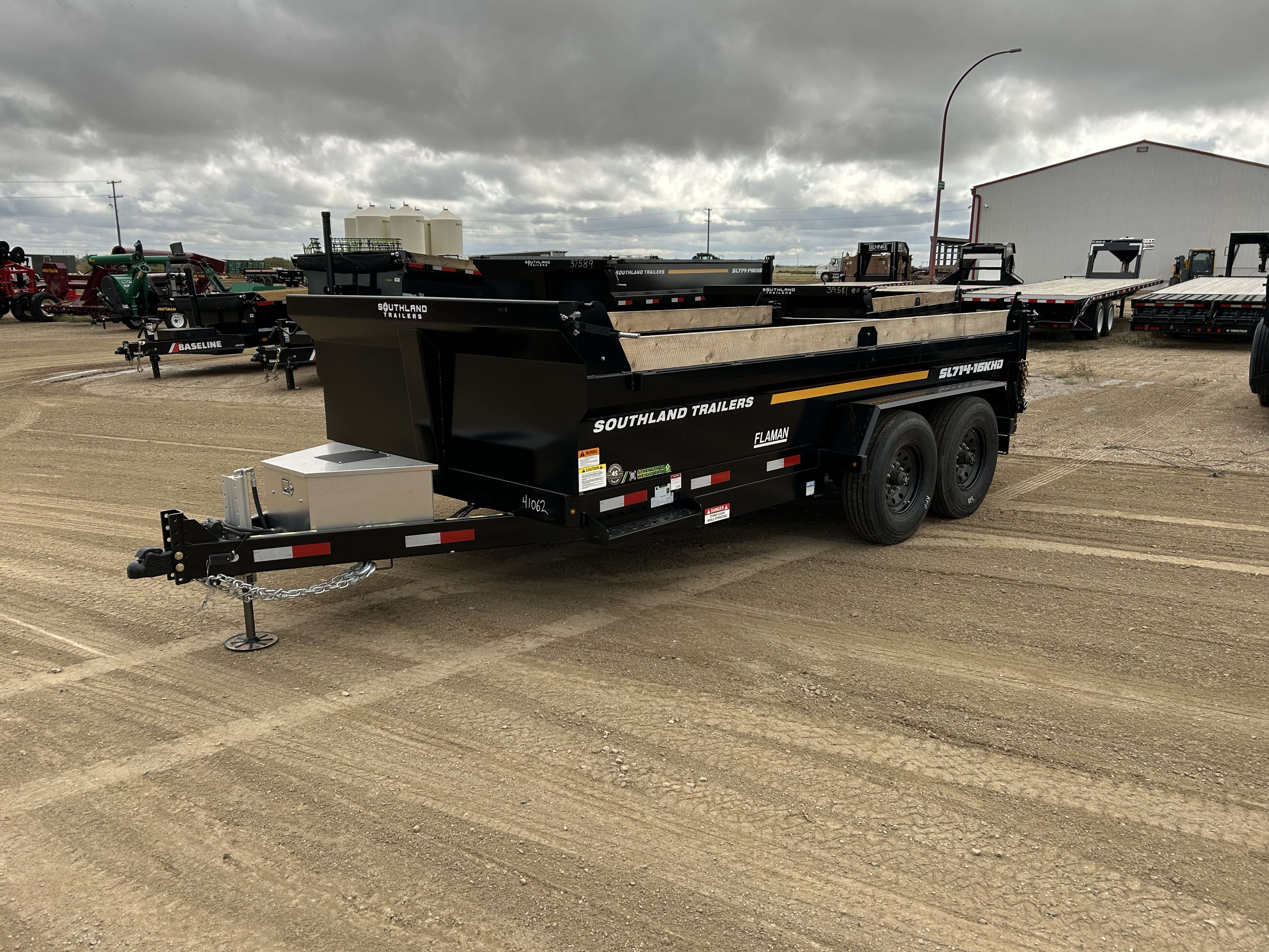 2026 Southland 16K 7' x 14' Heavy Duty Dump Trailer