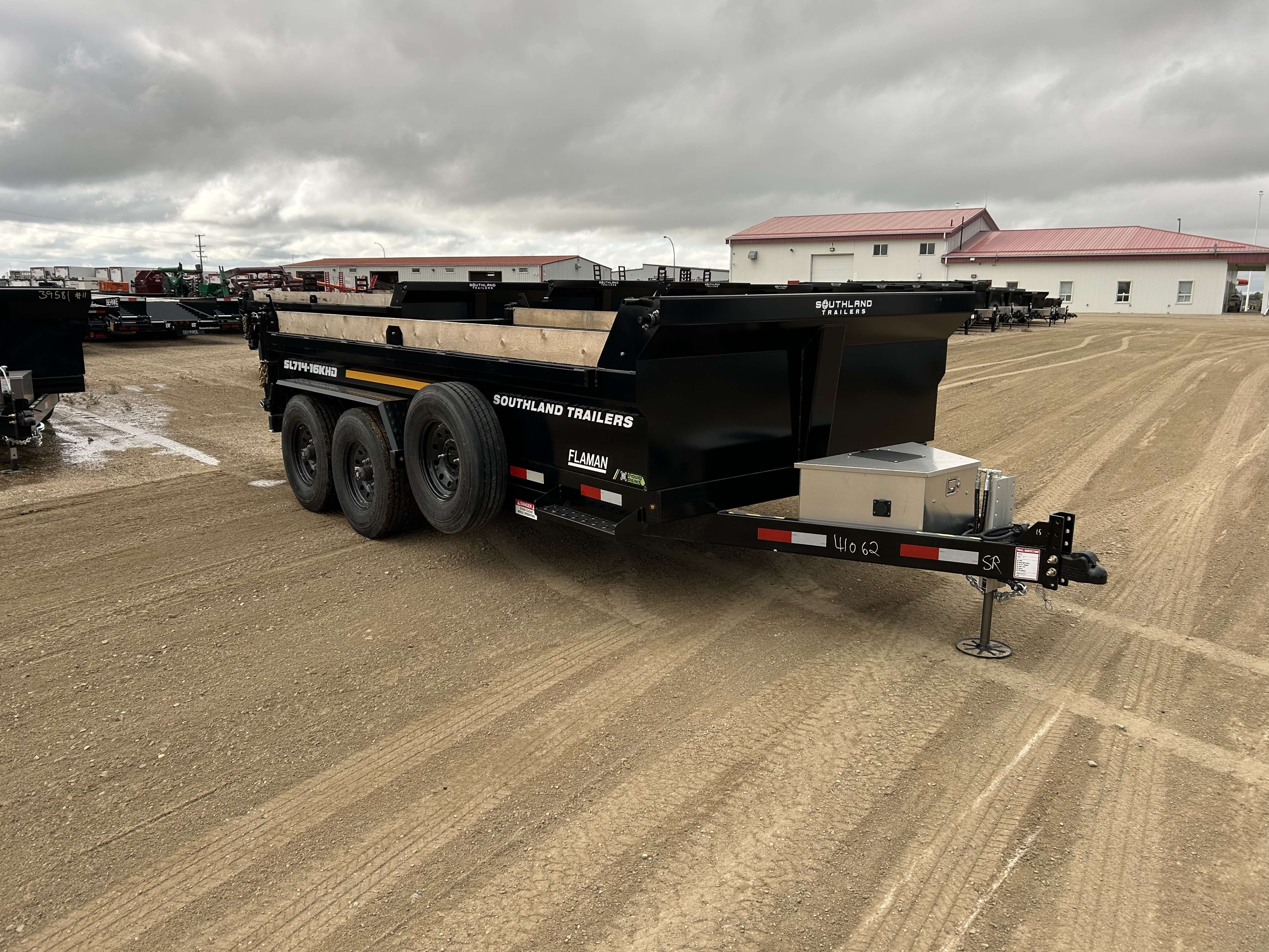 2026 Southland 16K 7' x 14' Heavy Duty Dump Trailer