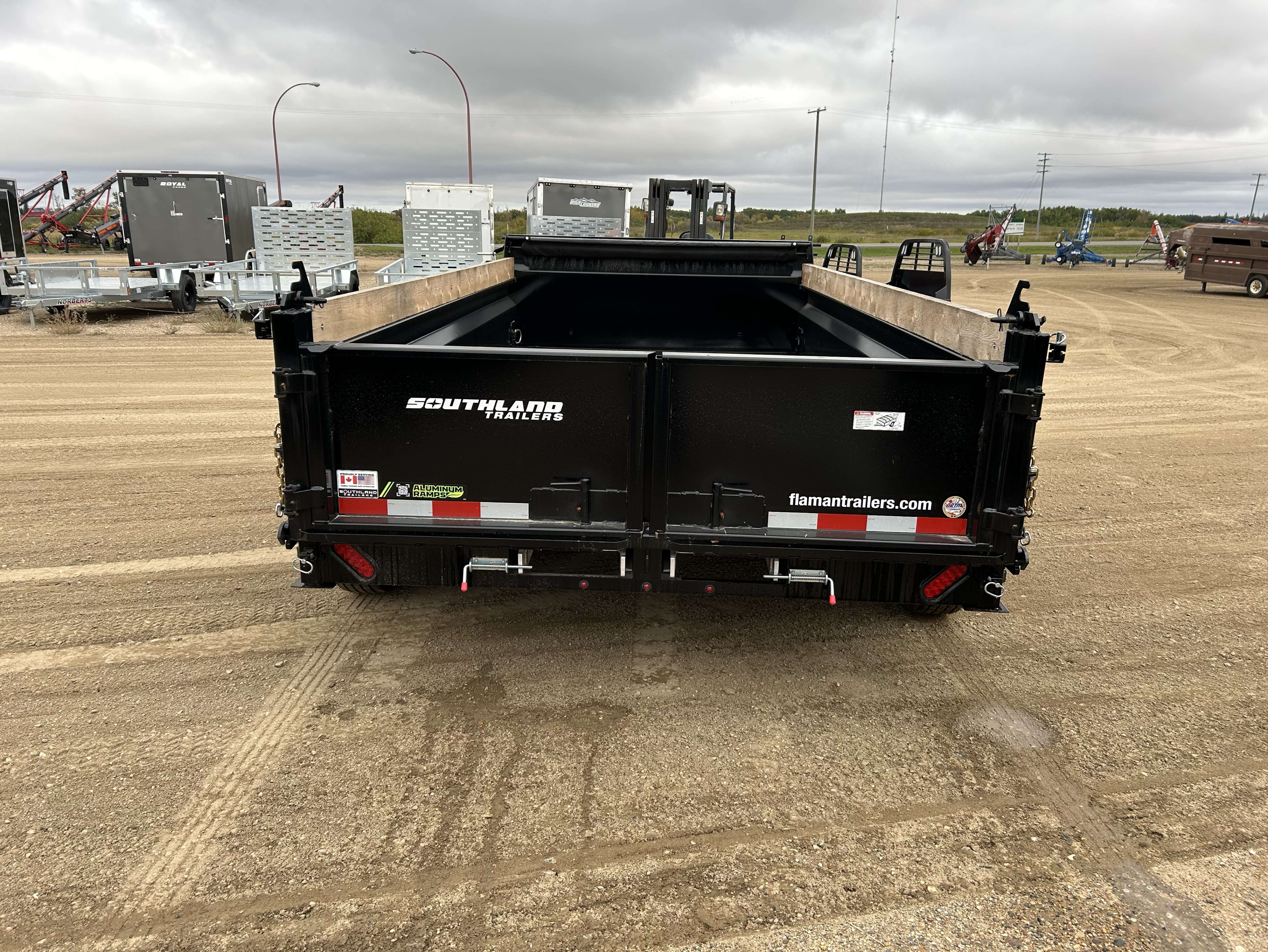 2026 Southland 16K 7' x 14' Heavy Duty Dump Trailer