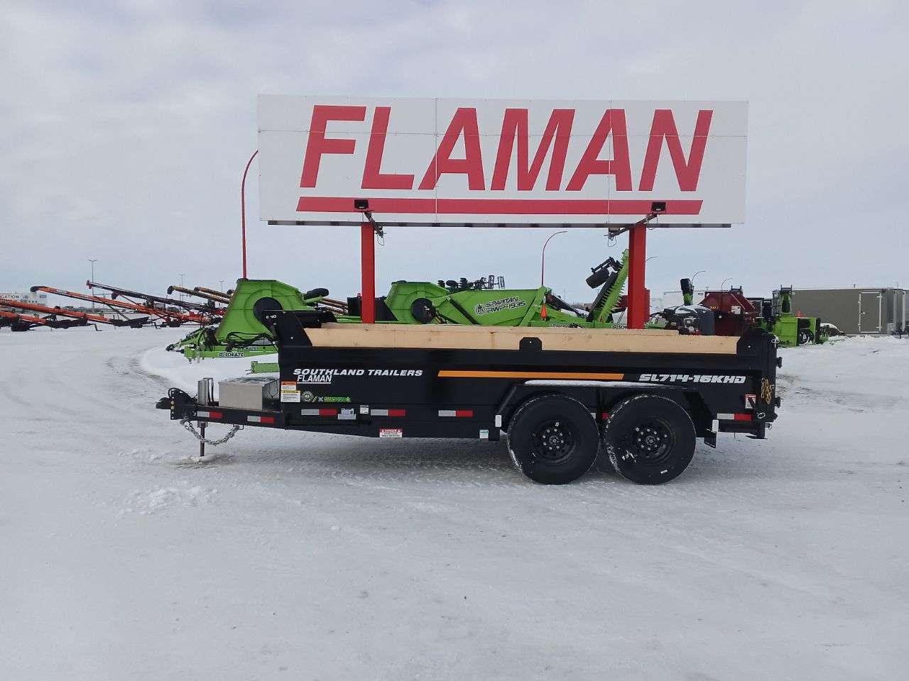 2026 Southland 16K 7' x 14' Heavy Duty Dump Trailer