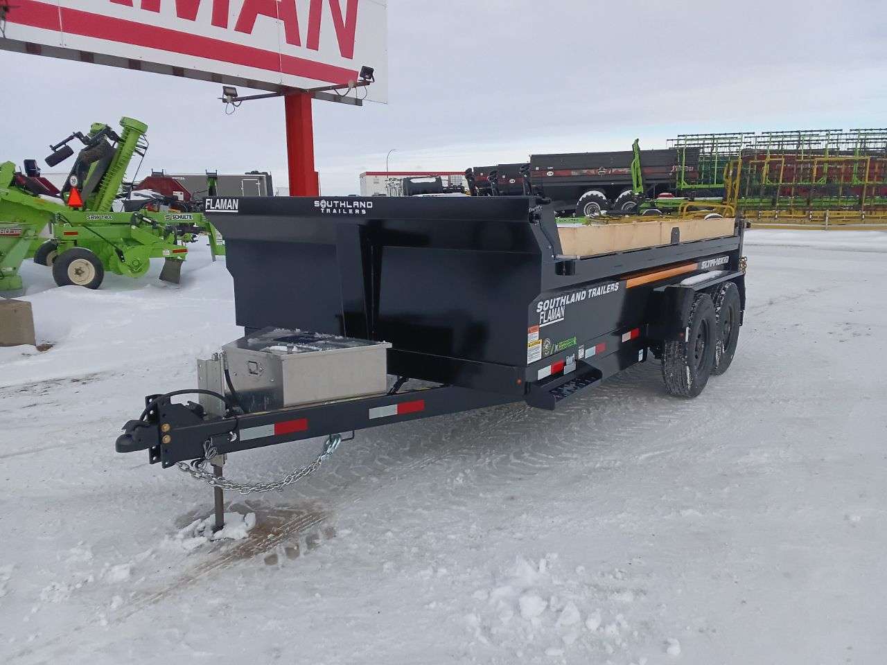 2026 Southland 16K 7' x 14' Heavy Duty Dump Trailer