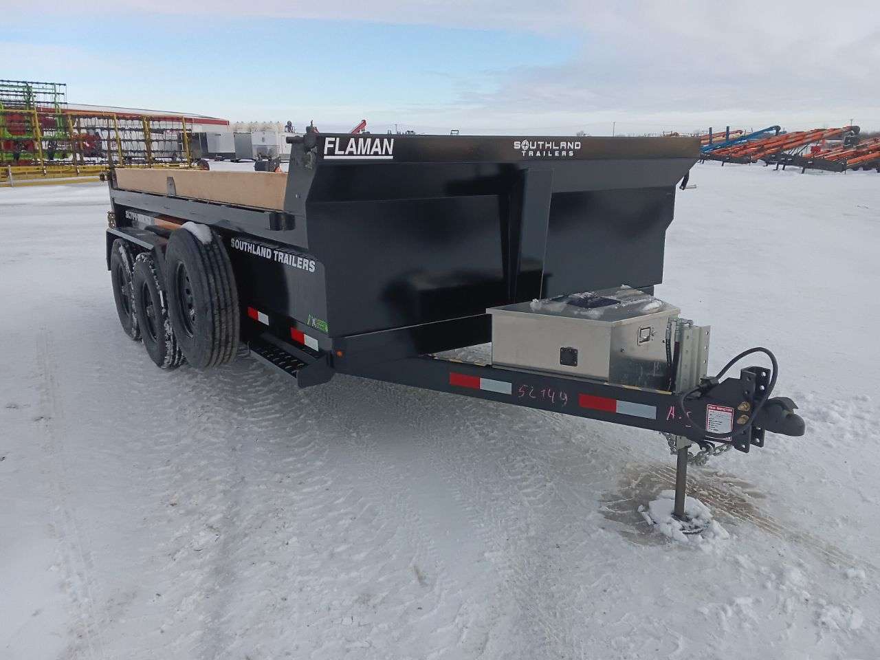 2026 Southland 16K 7' x 14' Heavy Duty Dump Trailer