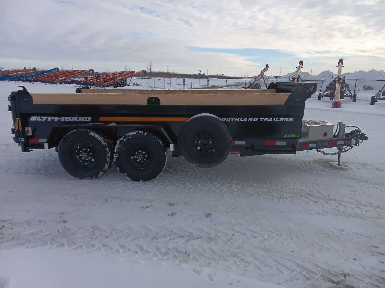 2026 Southland 16K 7' x 14' Heavy Duty Dump Trailer