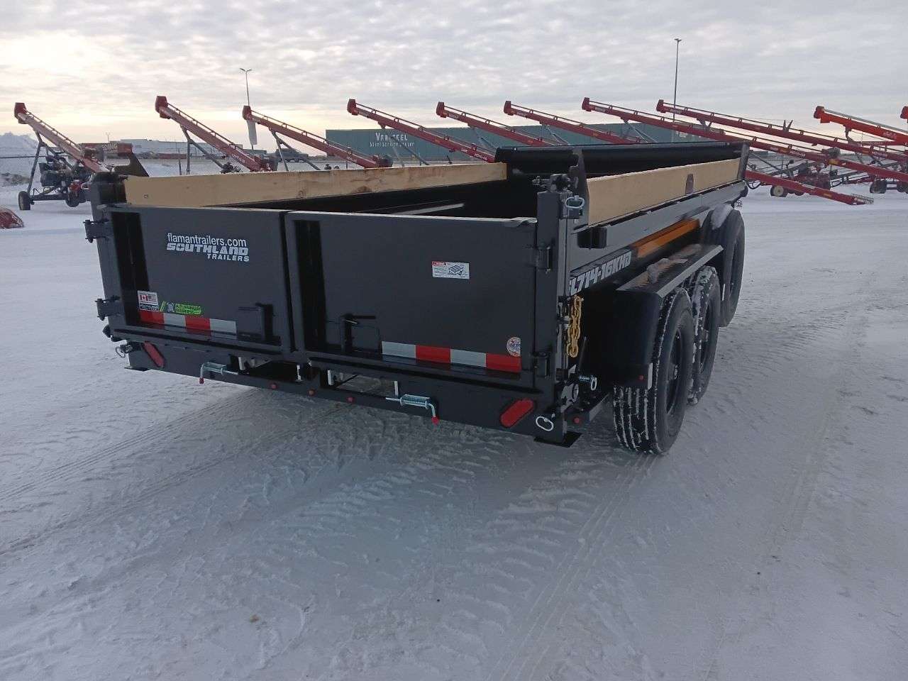 2026 Southland 16K 7' x 14' Heavy Duty Dump Trailer