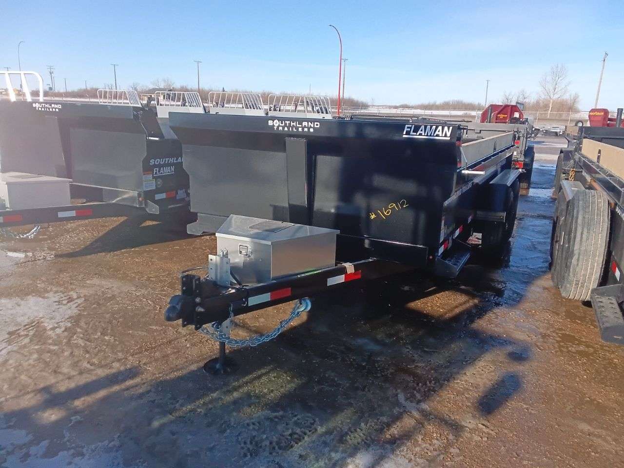 2026 Southland 16K 7' x 14' Heavy Duty Dump Trailer