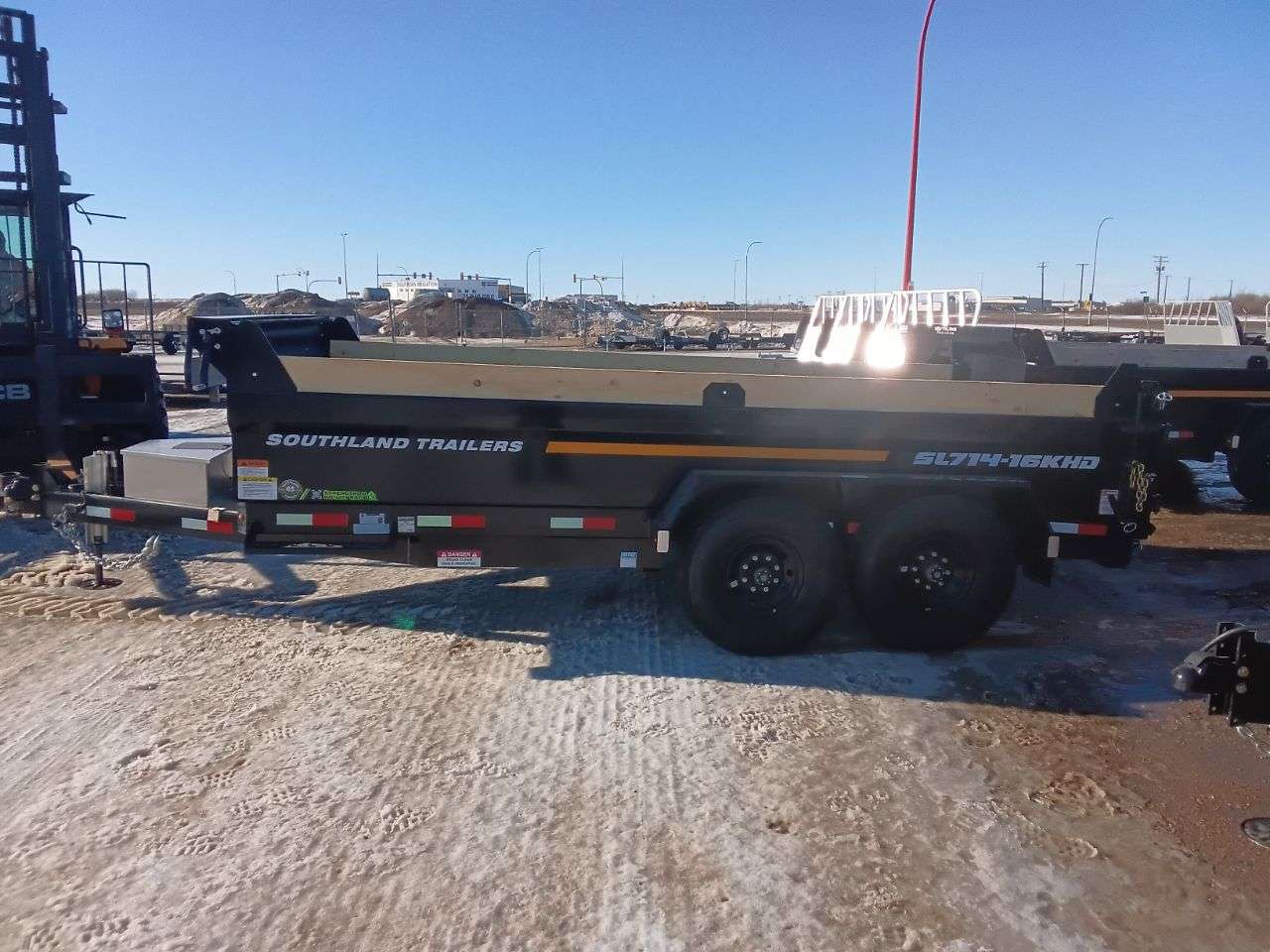 2026 Southland 16K 7' x 14' Heavy Duty Dump Trailer