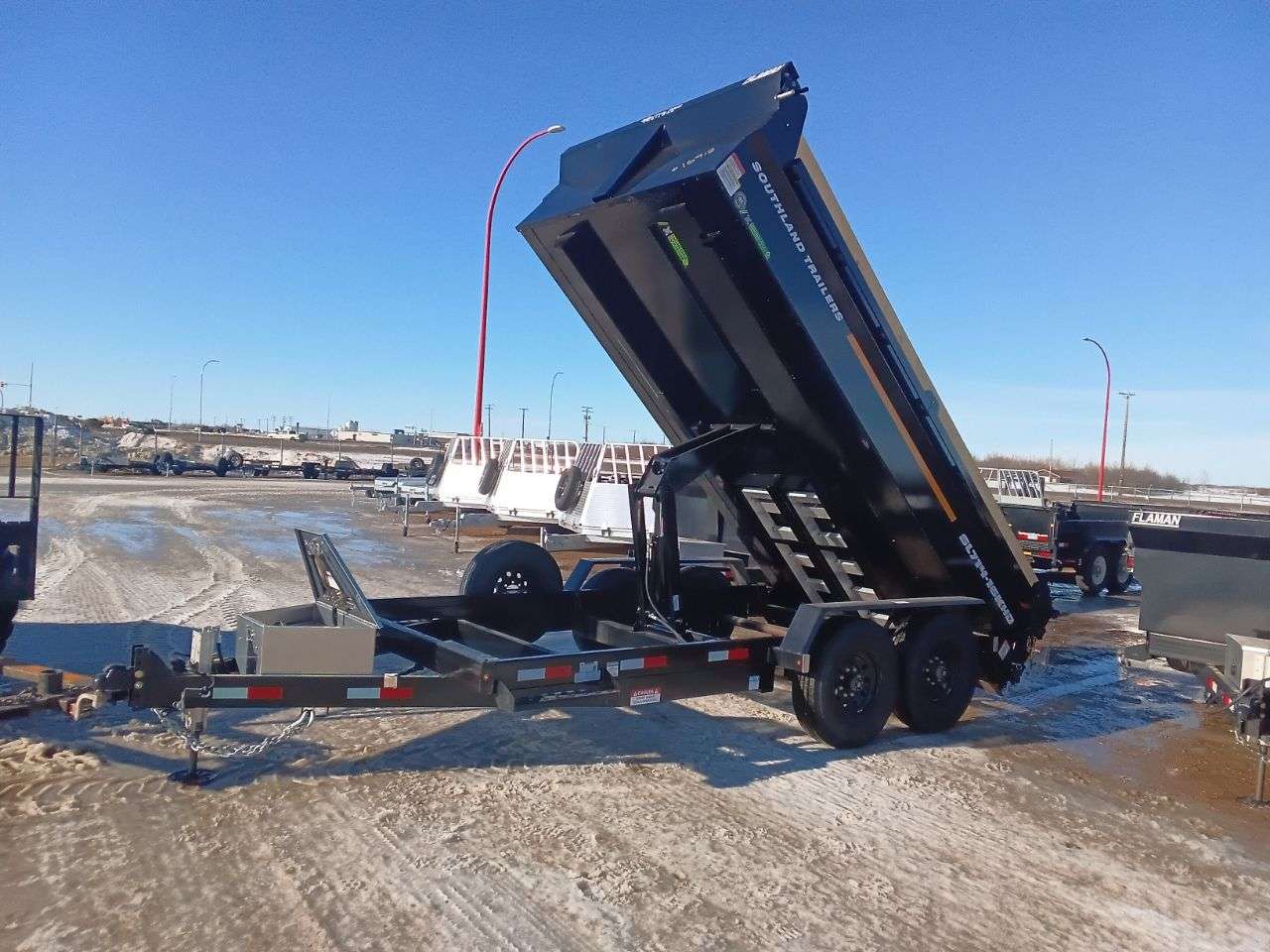 2026 Southland 16K 7' x 14' Heavy Duty Dump Trailer