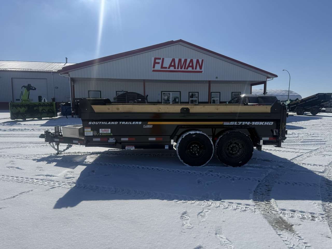 2026 Southland 16K 7' x 14' Heavy Duty Dump Trailer