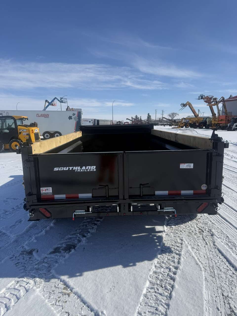 2026 Southland 16K 7' x 14' Heavy Duty Dump Trailer