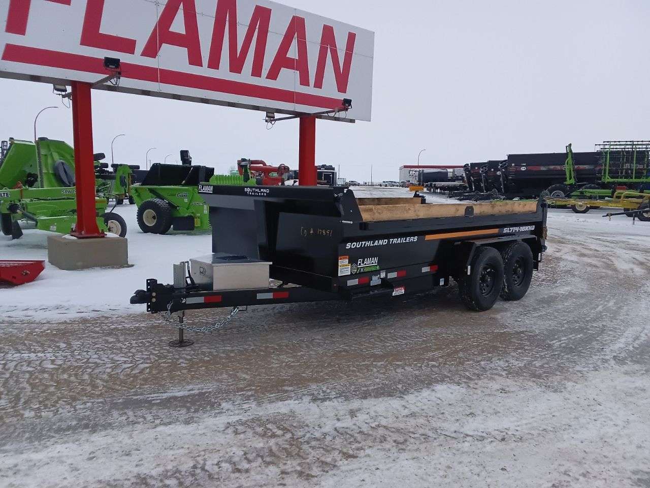 2026 Southland 16K 7' x 14' Heavy Duty Dump Trailer