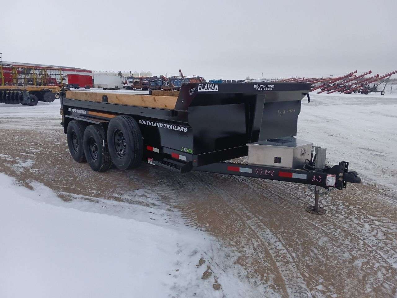 2026 Southland 16K 7' x 14' Heavy Duty Dump Trailer