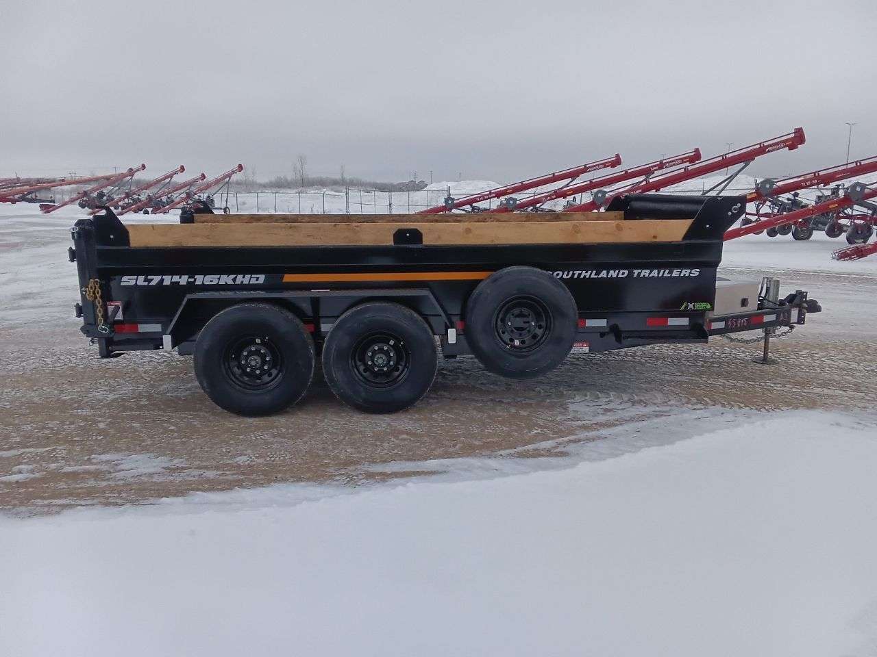 2026 Southland 16K 7' x 14' Heavy Duty Dump Trailer