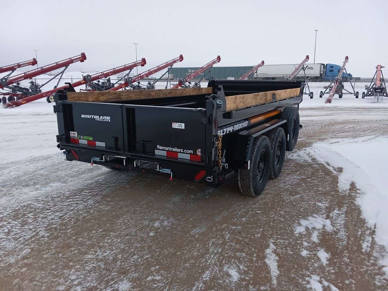 2026 Southland 16K 7' x 14' Heavy Duty Dump Trailer