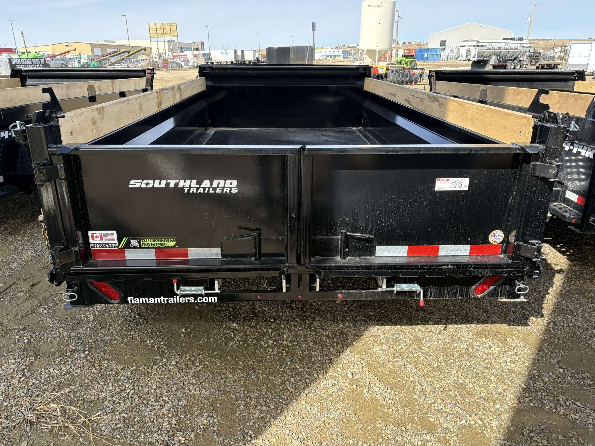 2026 Southland 16K 7' x 14' Heavy Duty Dump Trailer
