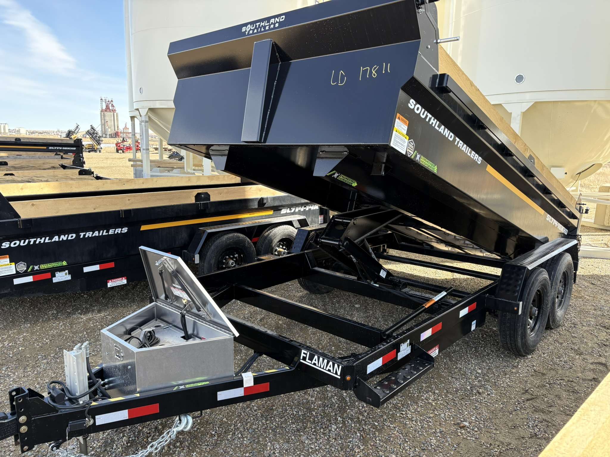 2026 Southland 16K 7' x 14' Heavy Duty Dump Trailer