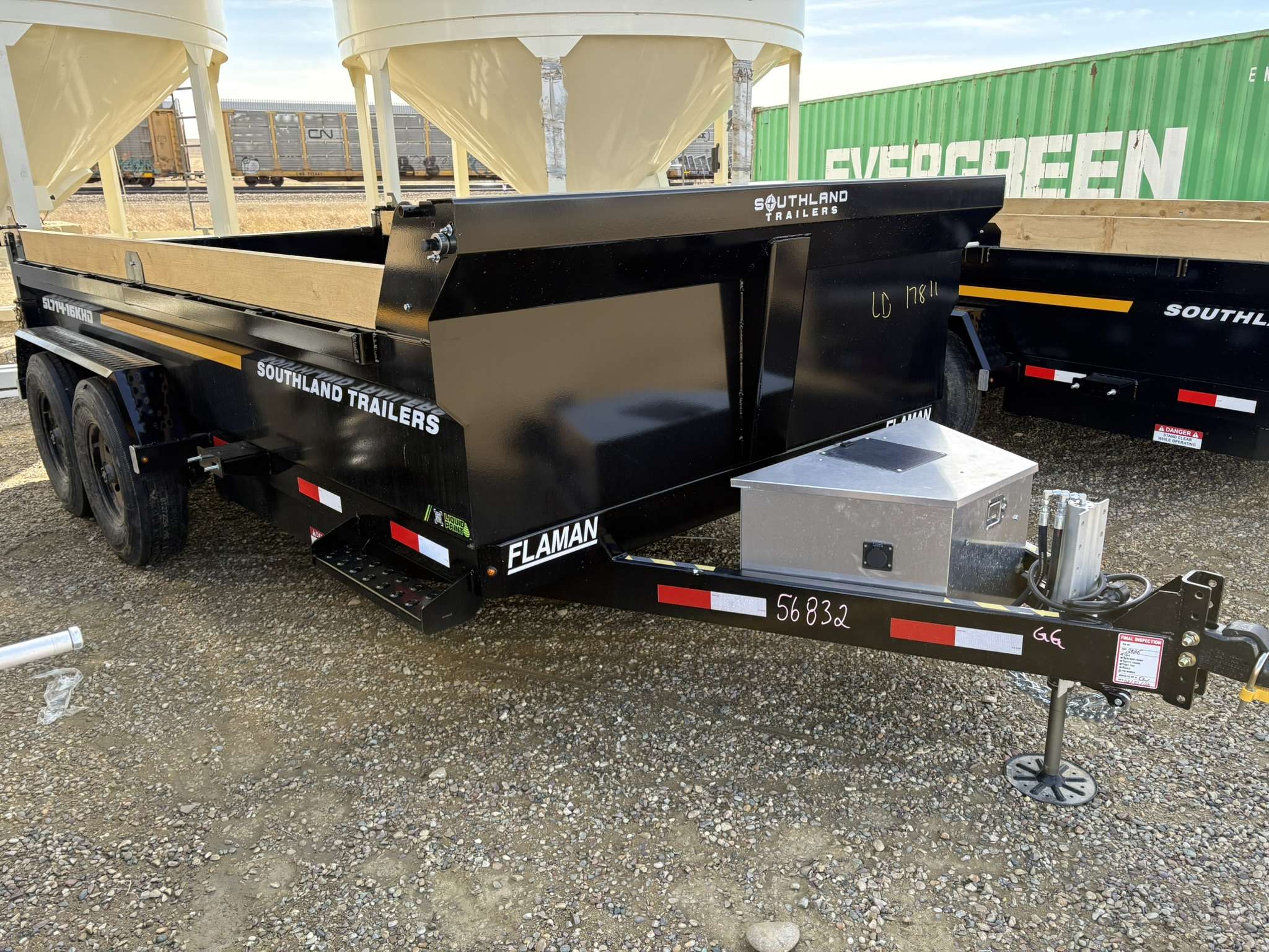 2026 Southland 16K 7' x 14' Heavy Duty Dump Trailer