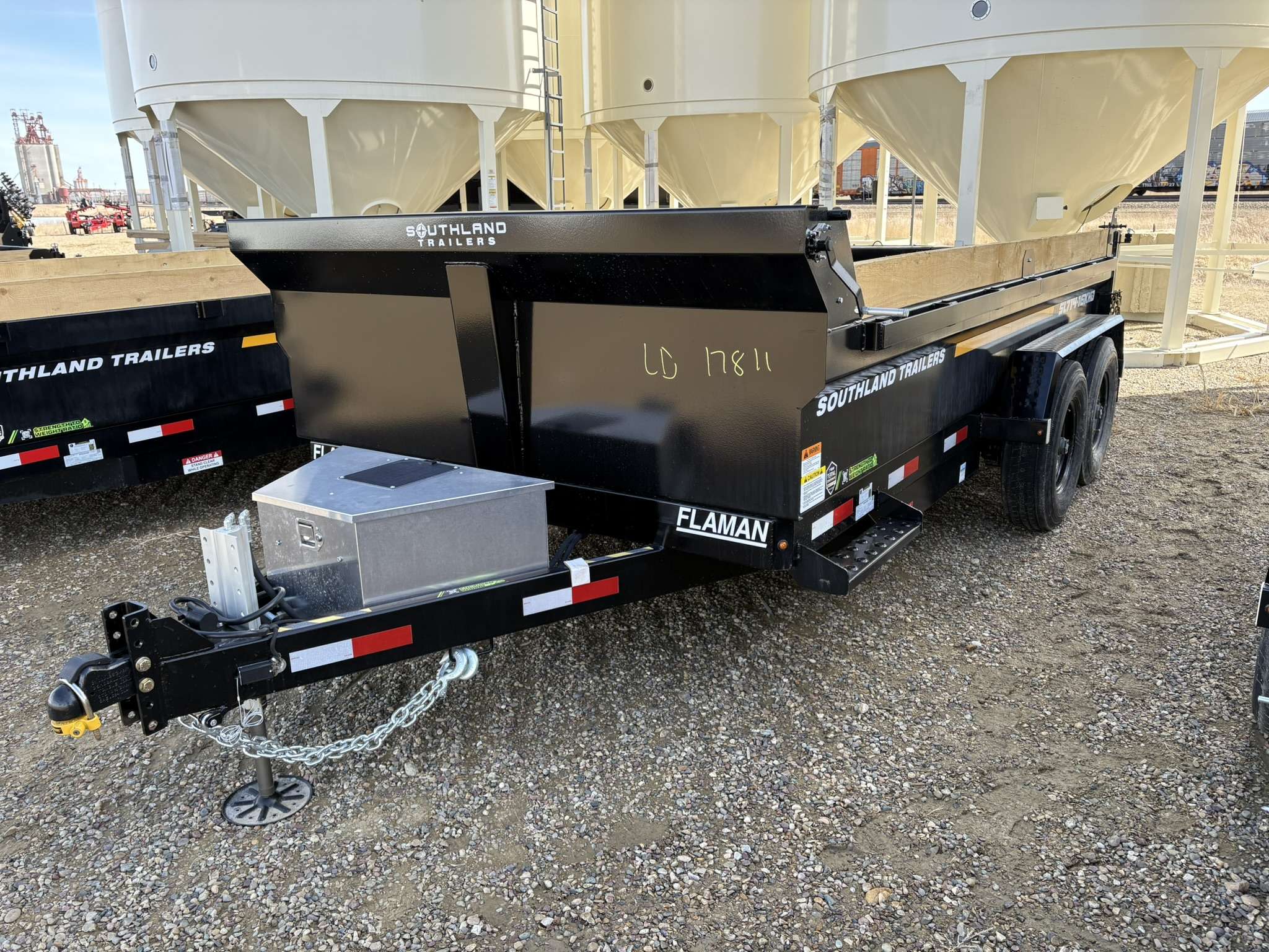 2026 Southland 16K 7' x 14' Heavy Duty Dump Trailer