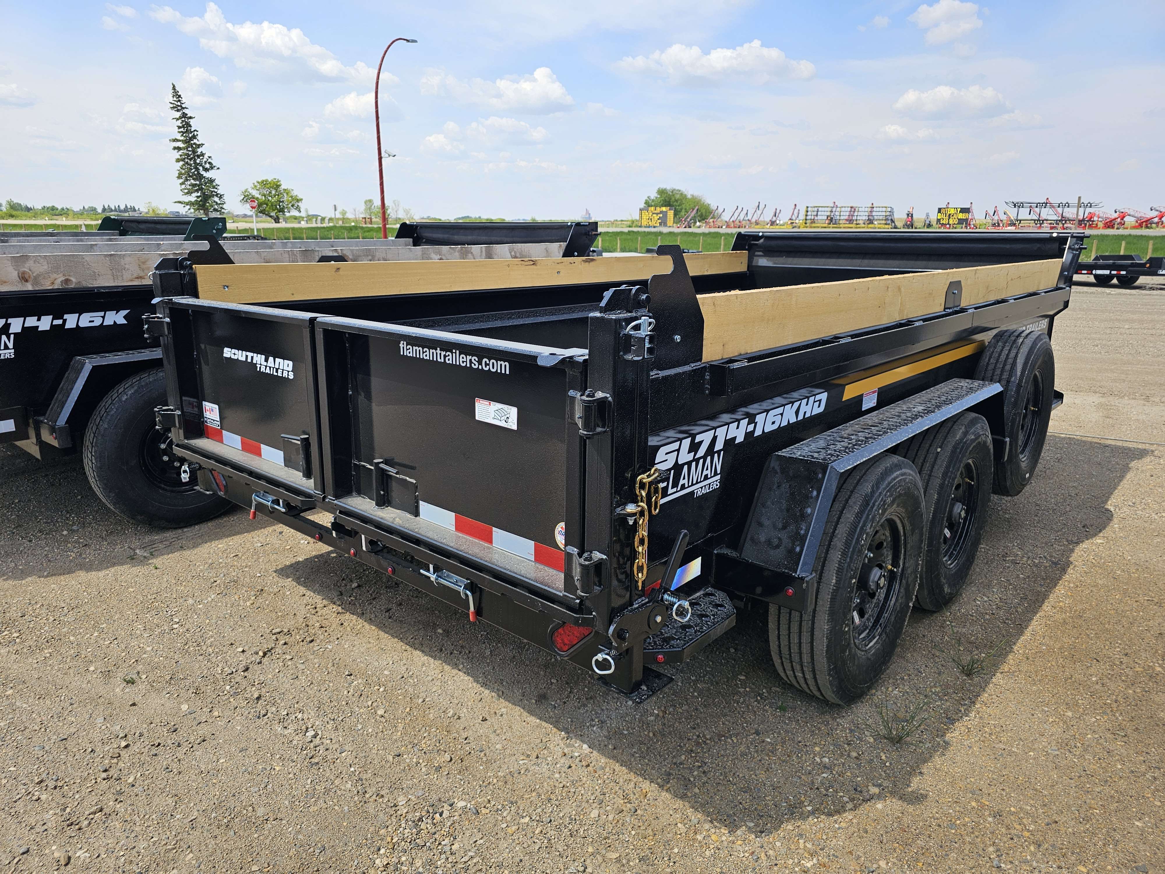 2026 Southland 16K 7' x 14' Heavy Duty Dump Trailer