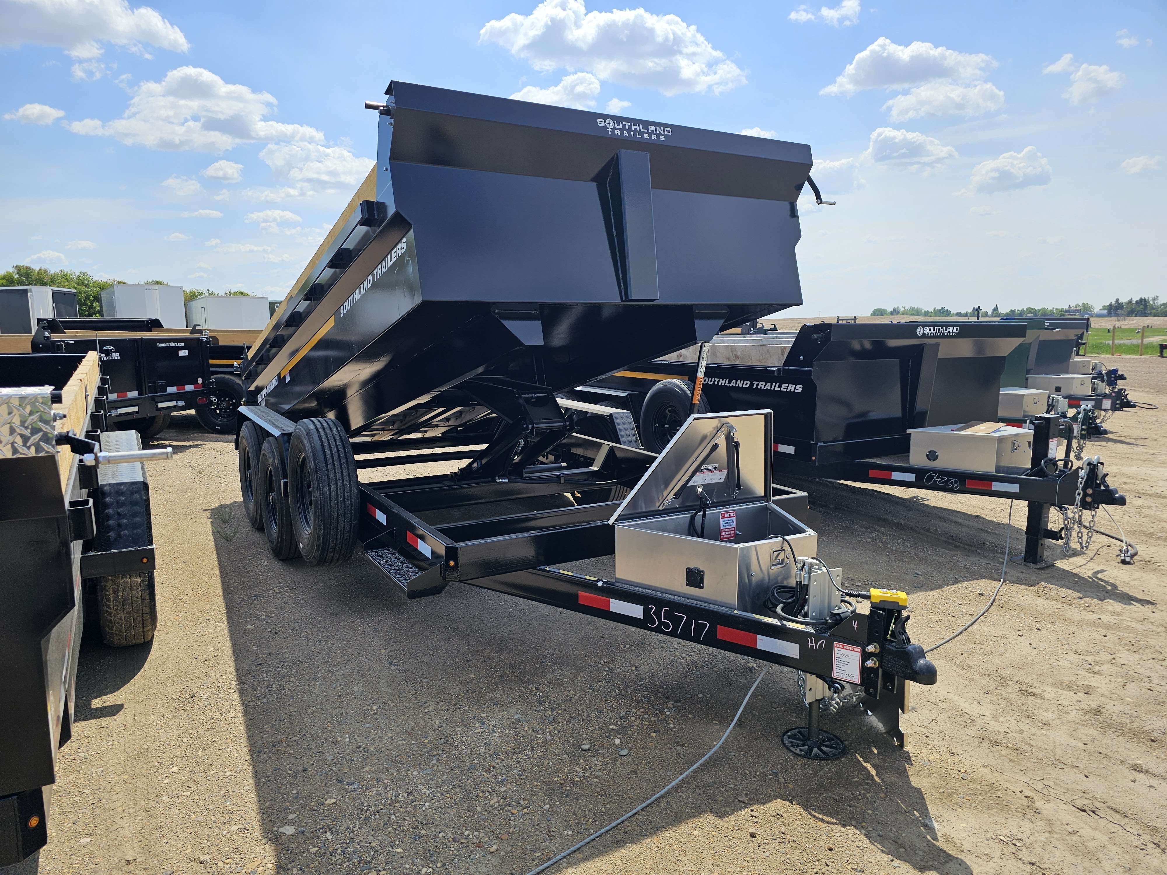 2026 Southland 16K 7' x 14' Heavy Duty Dump Trailer