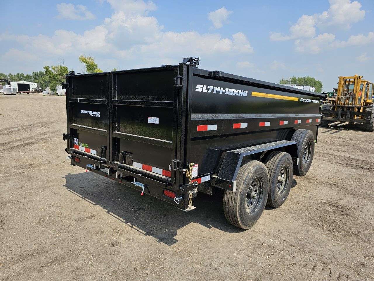 2026 Southland 16K 7' x 14' High Side Dump Trailer