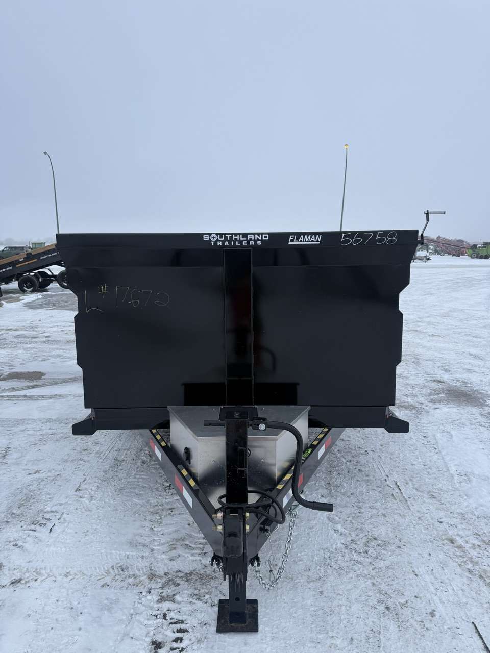 2026 Southland 16K 7' x 14' High Side Dump Trailer