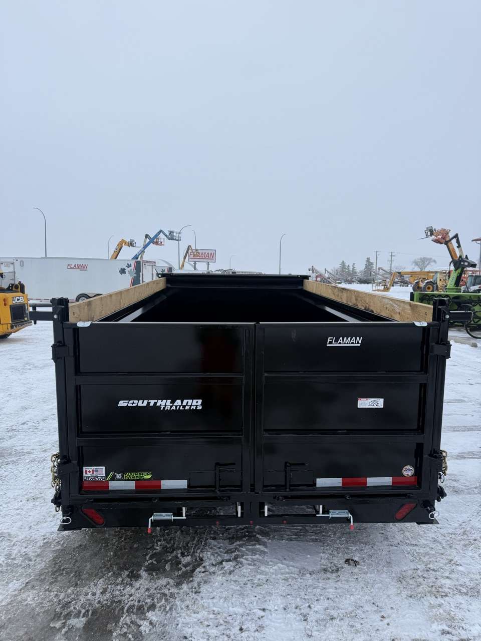 2026 Southland 16K 7' x 14' High Side Dump Trailer
