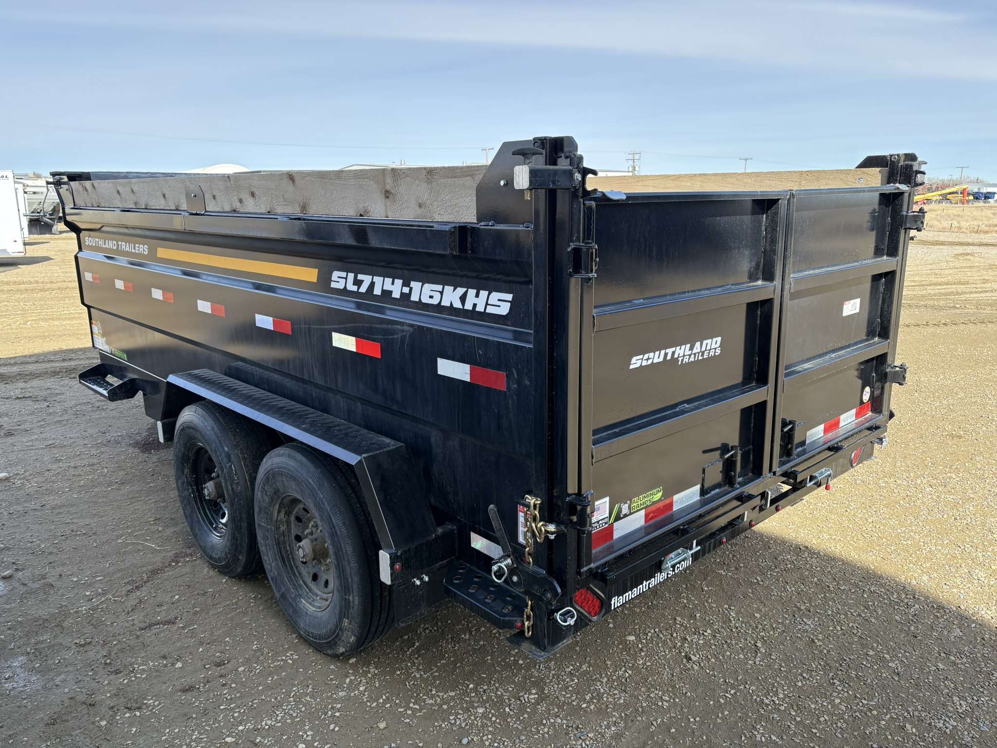 2026 Southland 16K 7' x 14' High Side Dump Trailer