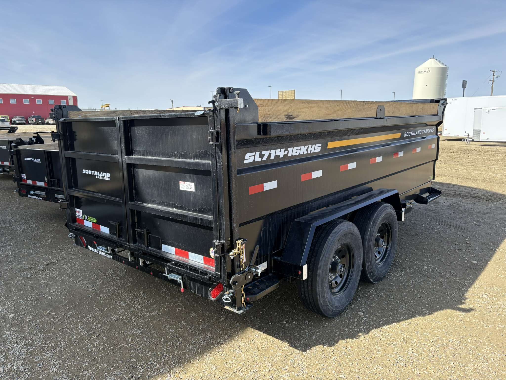 2026 Southland 16K 7' x 14' High Side Dump Trailer