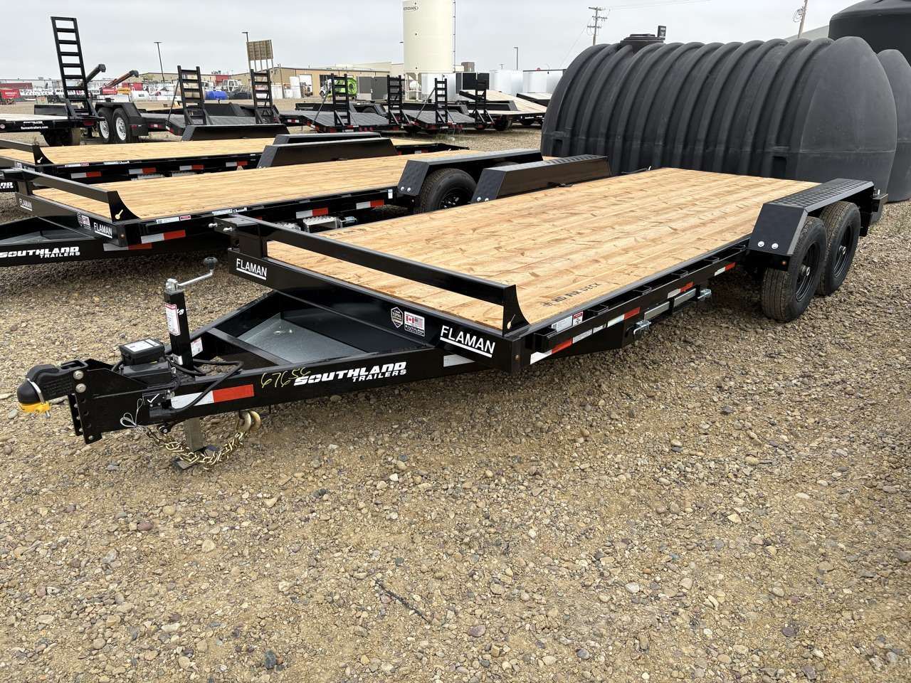 2026 Southland 18' Flat Deck Tandem 5.2K Trailer