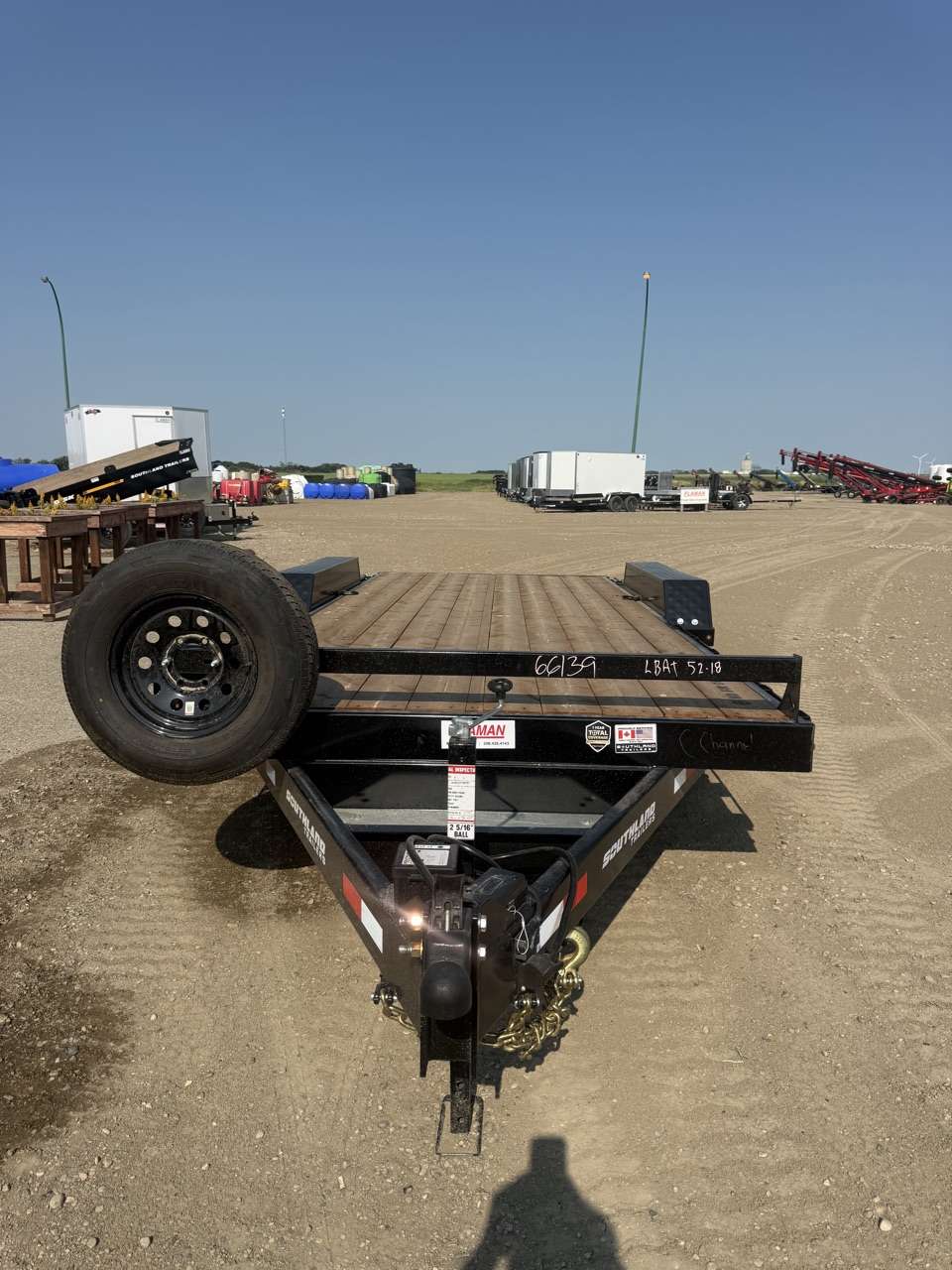 2026 Southland 18' Flat Deck Tandem 5.2K Trailer