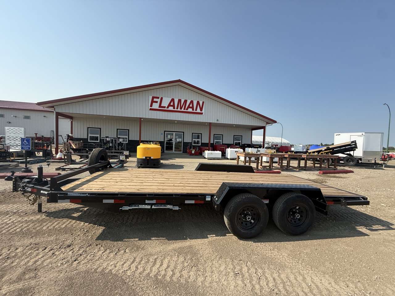 2026 Southland 18' Flat Deck Tandem 5.2K Trailer