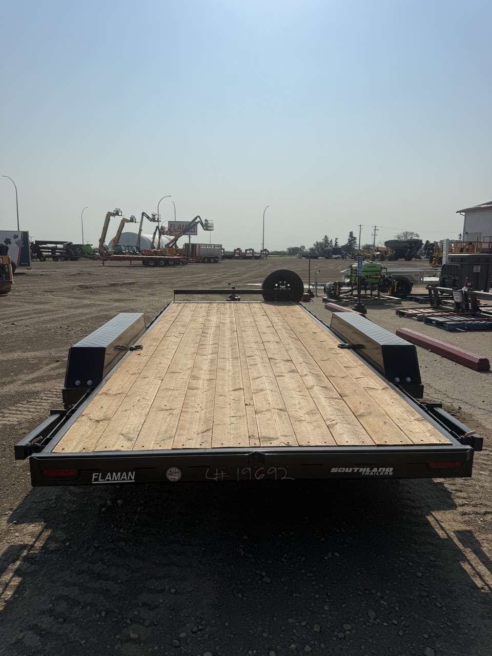 2026 Southland 18' Flat Deck Tandem 5.2K Trailer