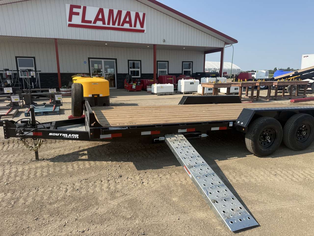 2026 Southland 18' Flat Deck Tandem 5.2K Trailer