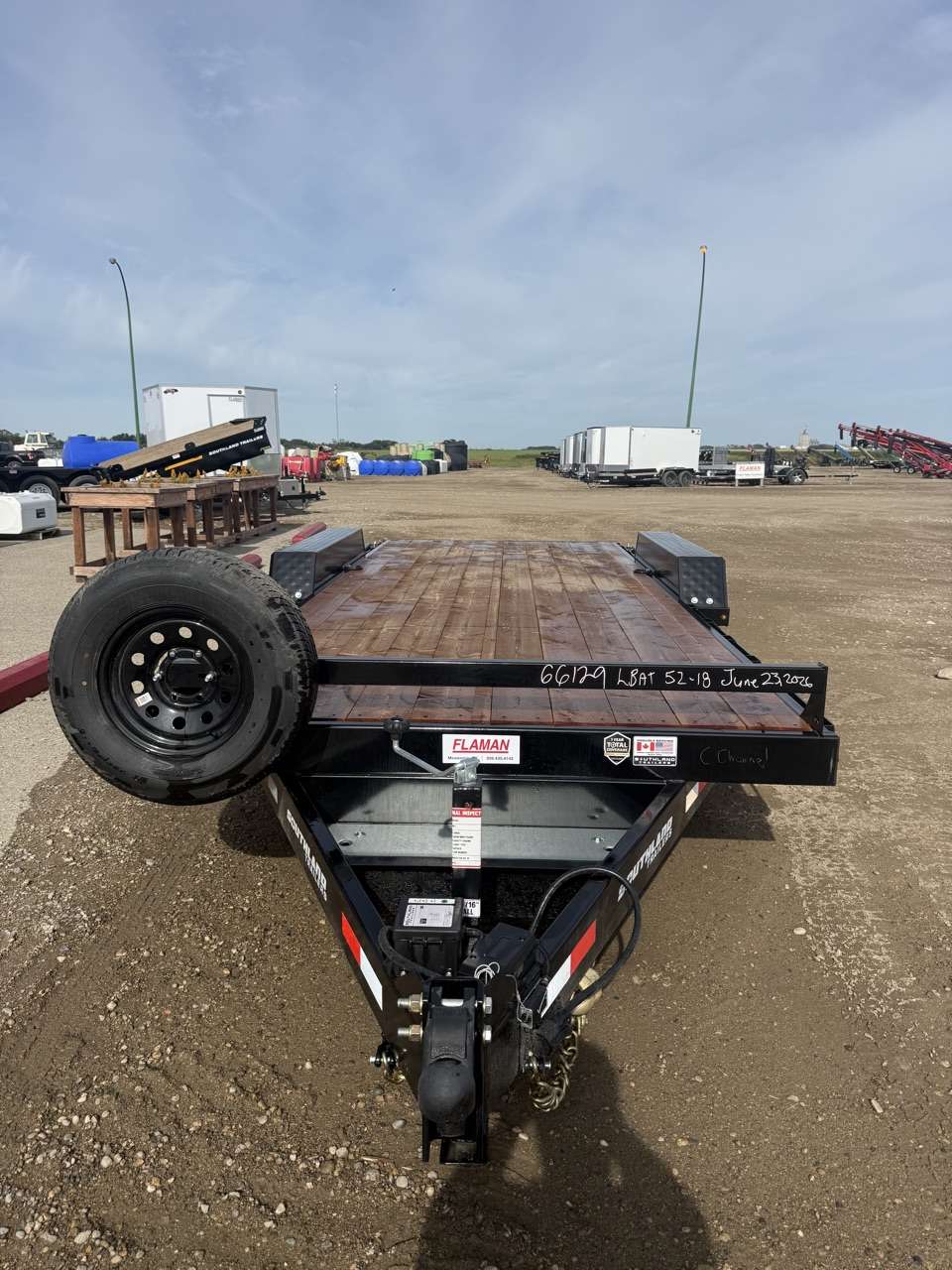 2026 Southland 18' Flat Deck Tandem 5.2K Trailer