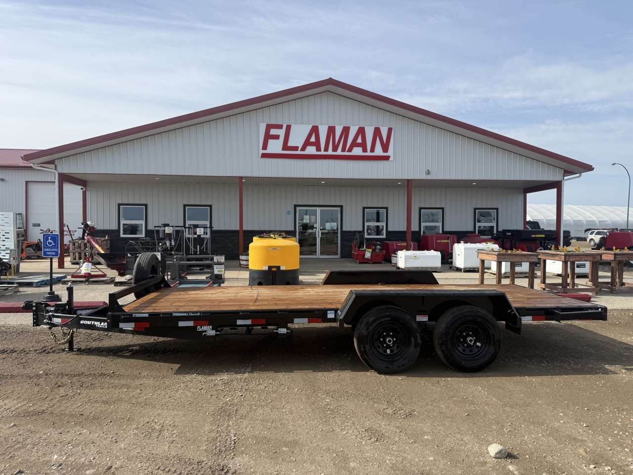 2026 Southland 18' Flat Deck Tandem 5.2K Trailer