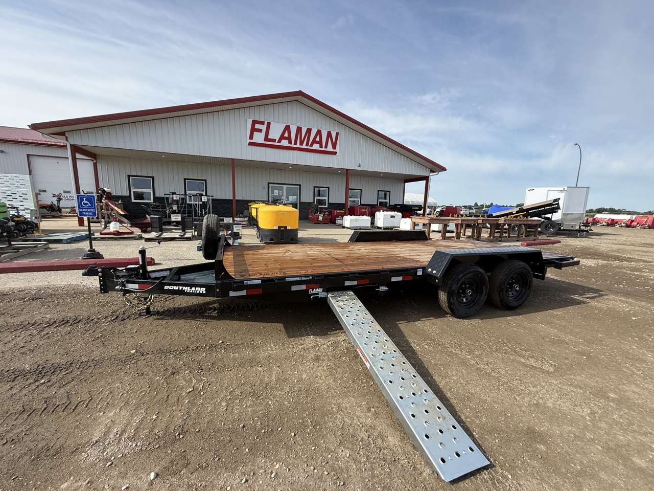 2026 Southland 18' Flat Deck Tandem 5.2K Trailer