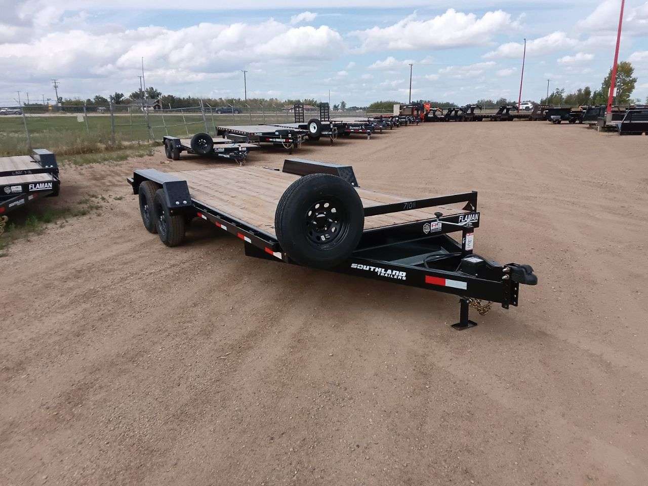 2026 Southland 18' Flat Deck Tandem 5.2K Trailer