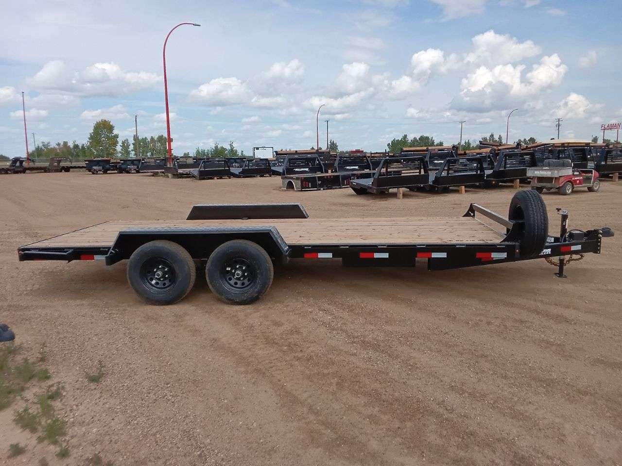 2026 Southland 18' Flat Deck Tandem 5.2K Trailer