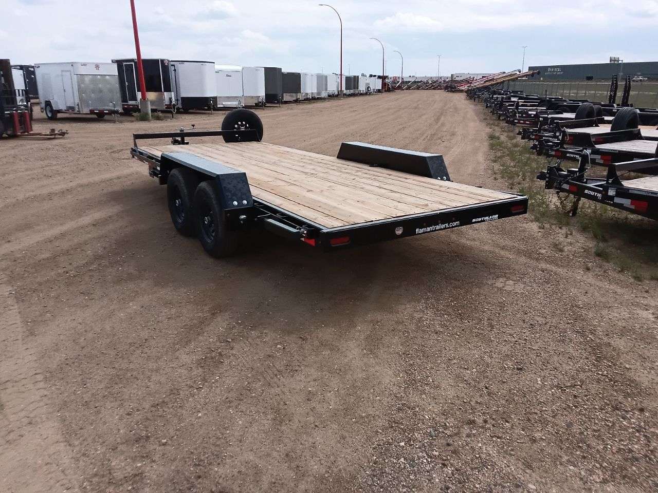 2026 Southland 18' Flat Deck Tandem 5.2K Trailer