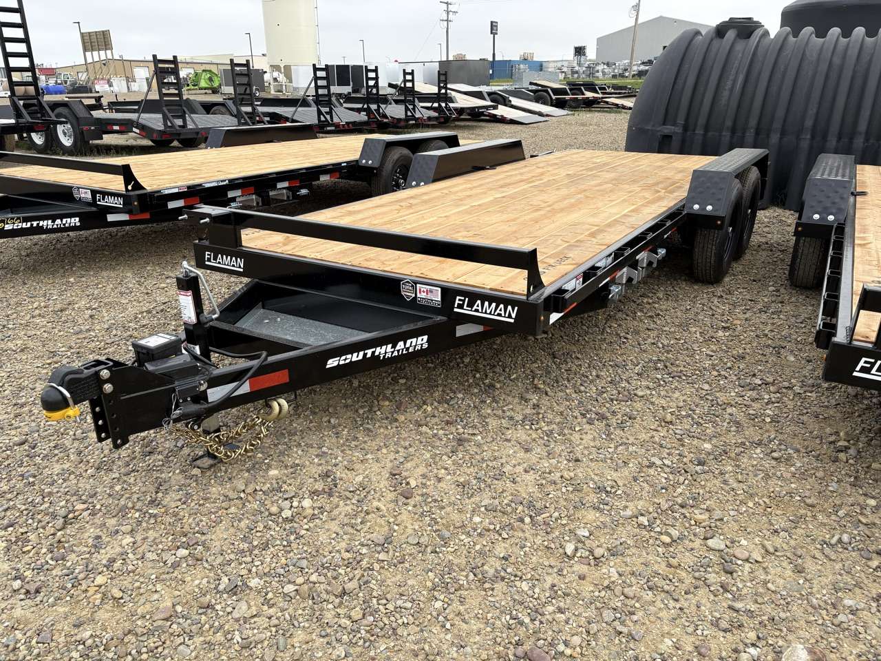 2026 Southland 18' Flat Deck Tandem 7K Trailer