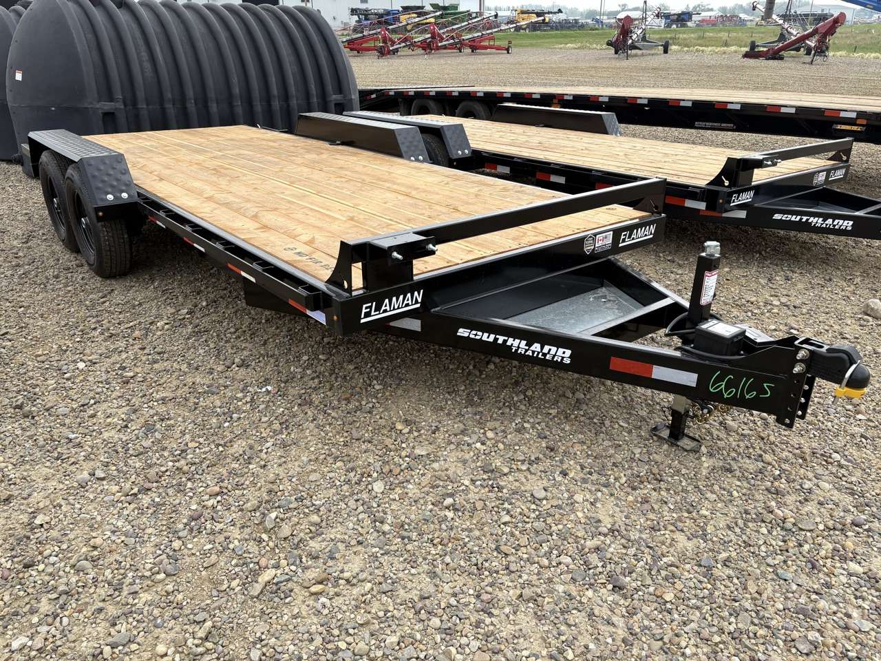 2026 Southland 18' Flat Deck Tandem 7K Trailer