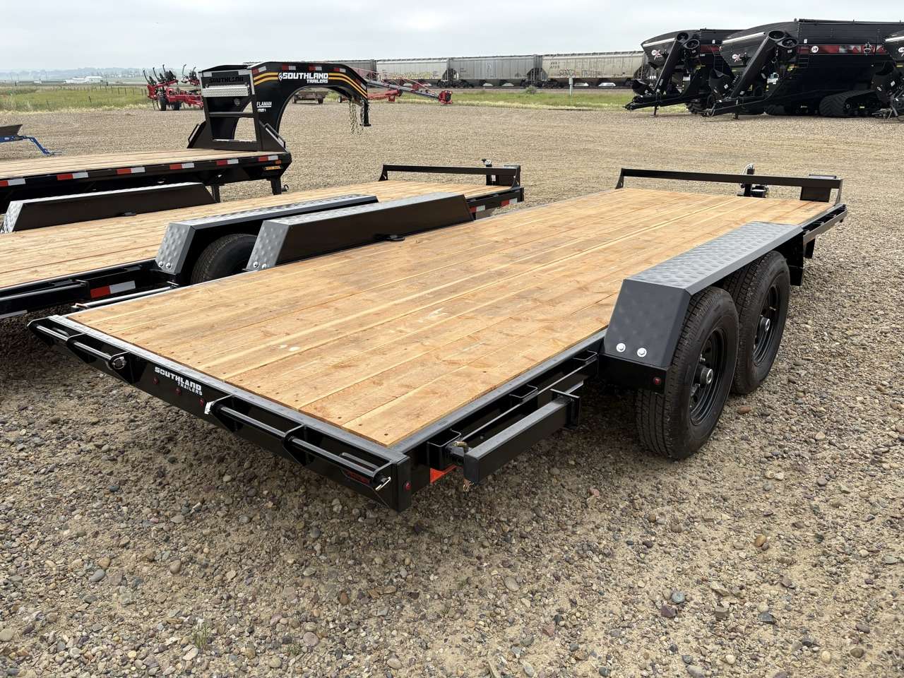 2026 Southland 18' Flat Deck Tandem 7K Trailer