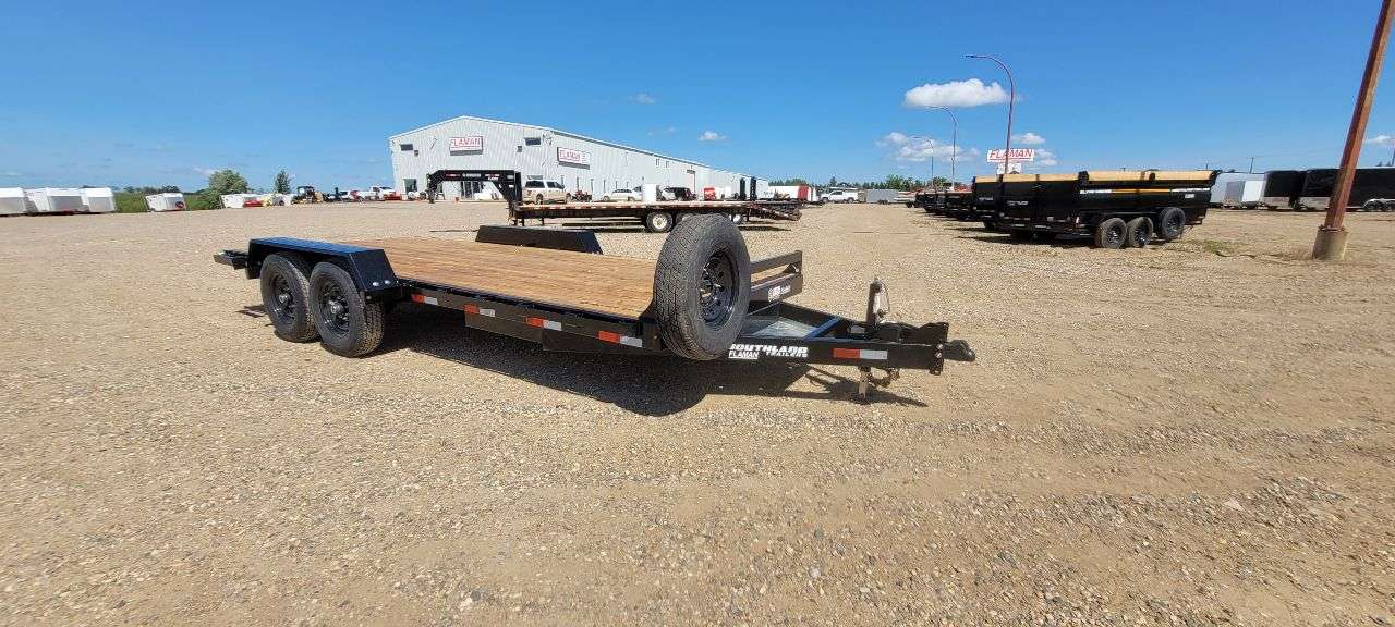 2026 Southland 18' Flat Deck Tandem 7K Trailer
