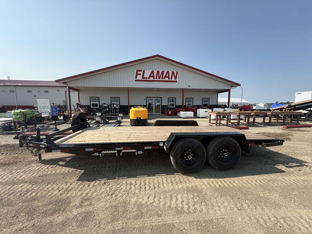 2026 Southland 18' Flat Deck Tandem 7K Trailer